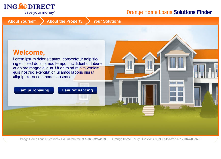 SoFi welcome screen