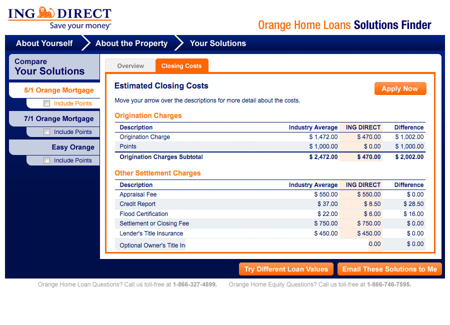 SoFi solutions screen