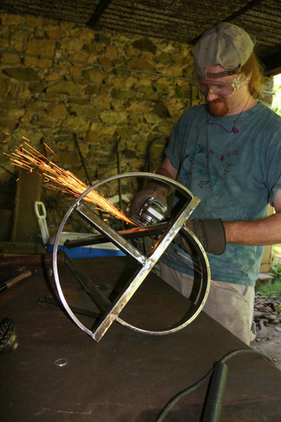 steel sculpture