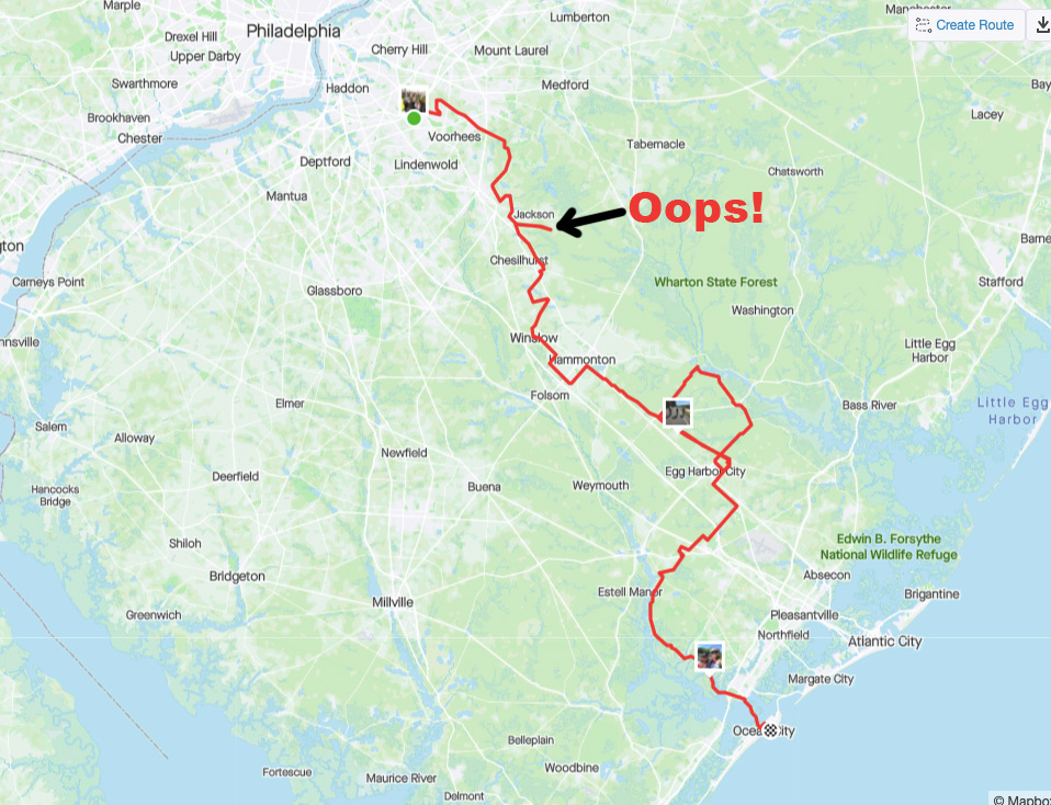 Course map