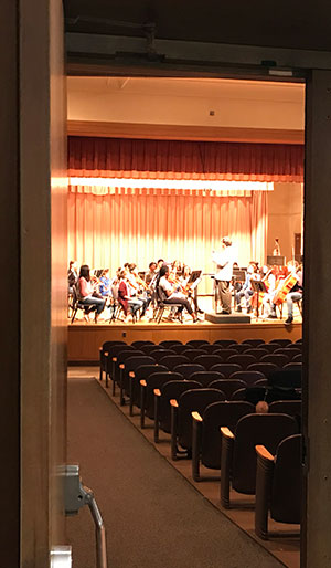 symphony practice